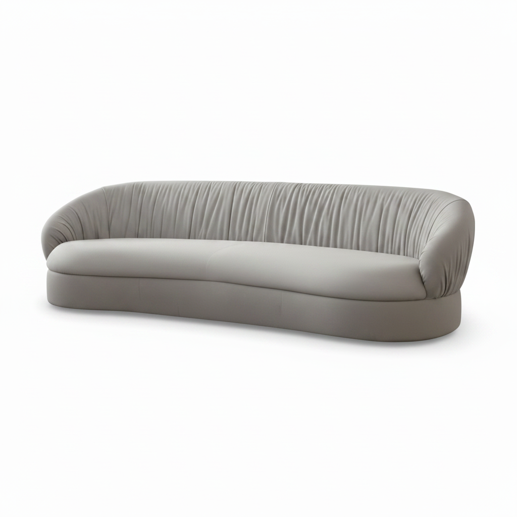 Right-side profile of the Cordovan Sofa