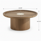 Westvale End Table dimensions, length 25.59 inches, height 17.72 inches