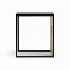Alerisse End Table on a white background, right-side profile