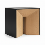 Alerisse End Table on a white background, right-front view