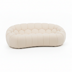 Cielmont Loveseat fabric sofa in a clean white background, front three-quarter left view