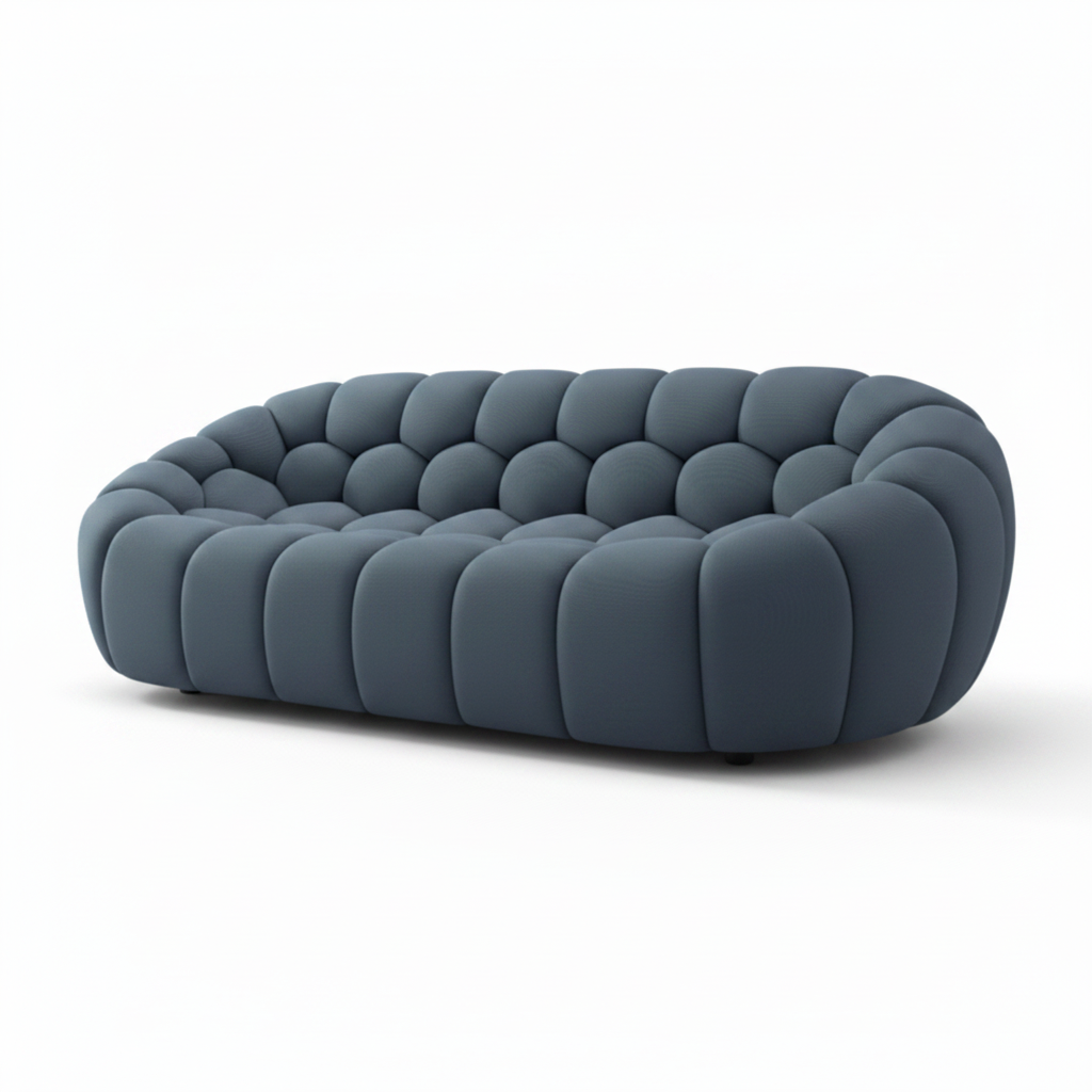 Cielmont Sofa dark gray second right front 45 degree view