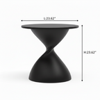 Orlisse End Table dimensions, length 23.62 inches, height 23.62 inches