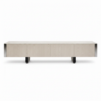 Marivelle TV Stand on a white background, rear view