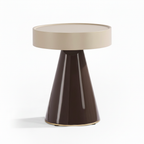 Wexenne End Table on a white background, left-front 45-degree view