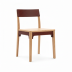 Kelmora Dining Chair wood dining chair, 45-degree front view