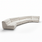Ivermont Sectional fabric sectional sofa showing the low seat base, cushions, and full silhouette on white background