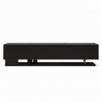 Kairis TV Stand on a white background, rear view