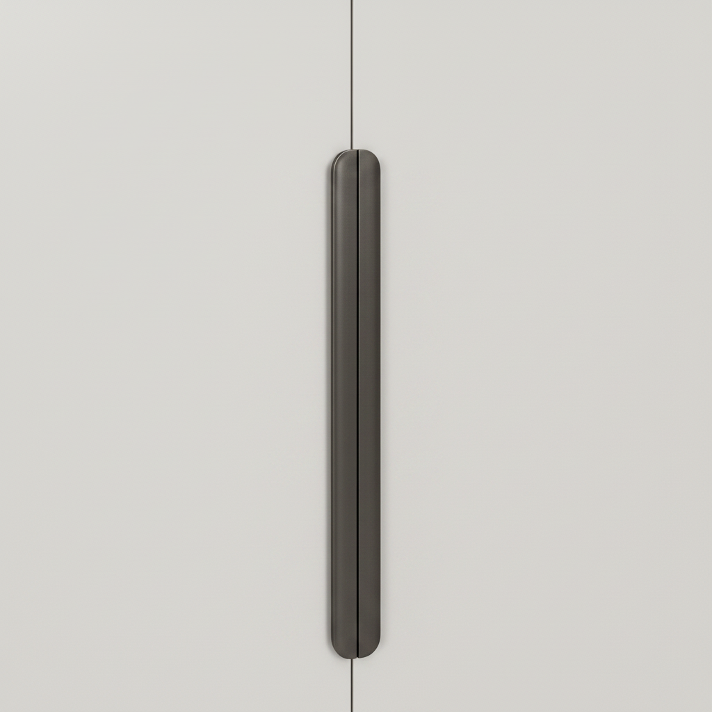 Invera Sideboard smooth white handle detail preview