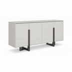 Invera Sideboard smooth white left side preview