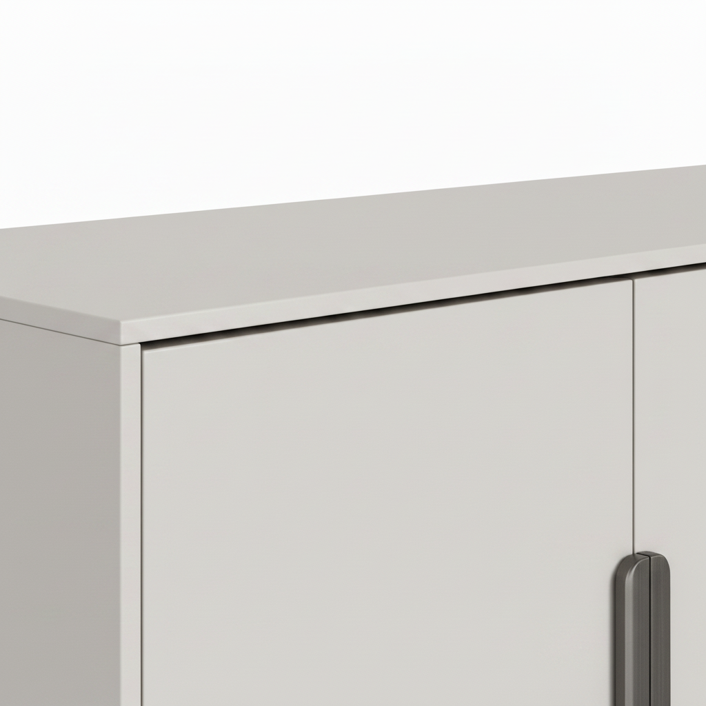 Invera Sideboard smooth white top detail preview