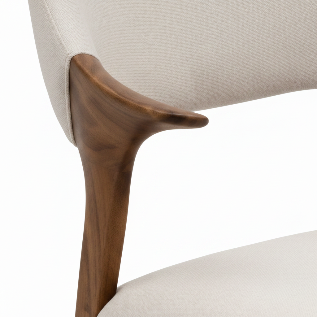 Isabeau Dining Chair - 扶手细节