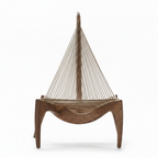 Isavelle Wood Accent Chair - Front