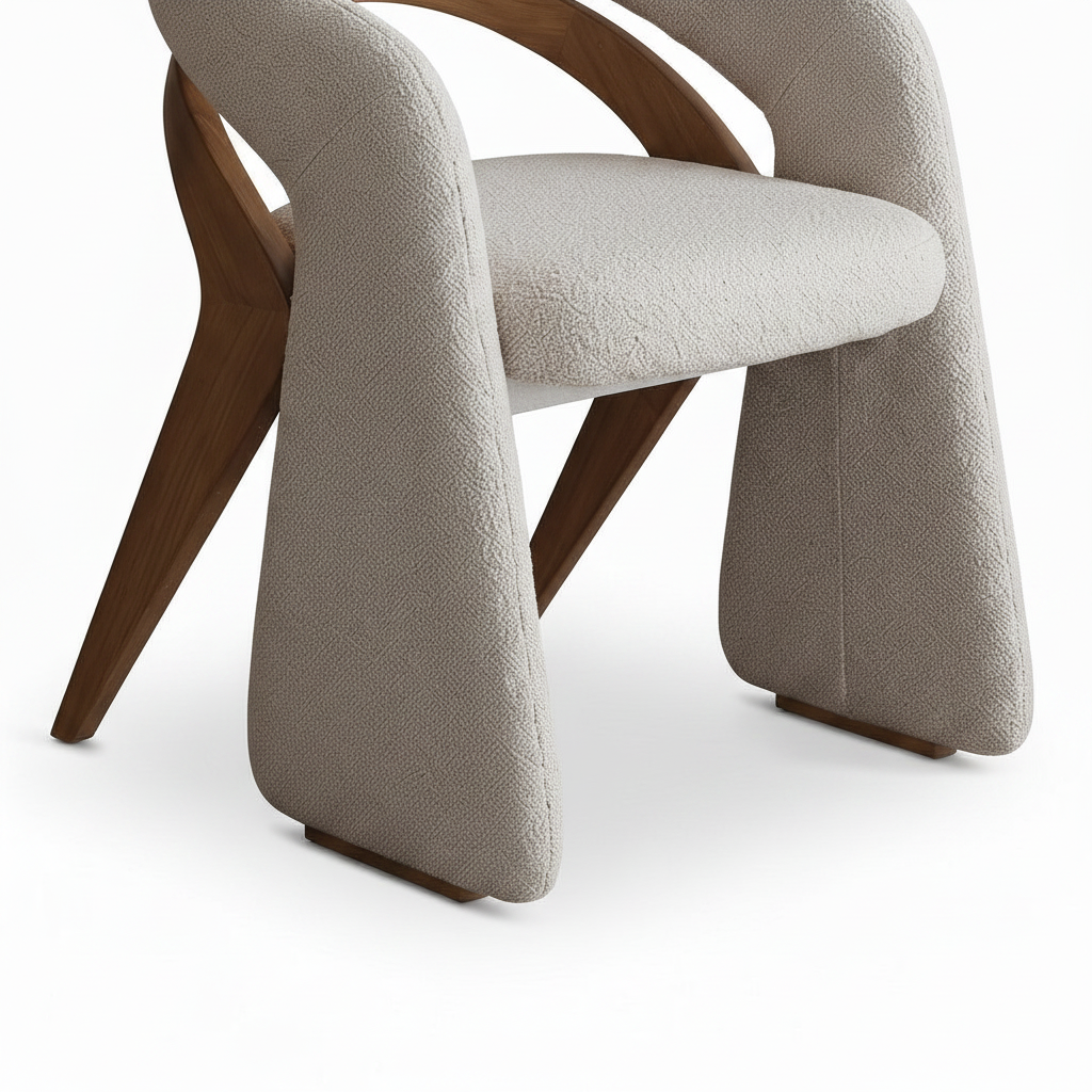 Jacinthe Dining Chair - 椅腿细节