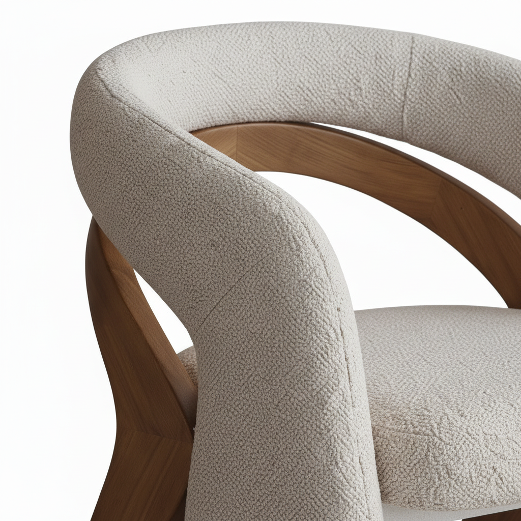 Jacinthe Dining Chair - 扶手细节