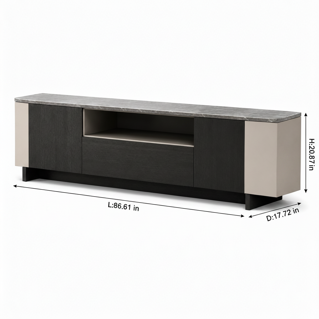 Jasvane TV Stand — dimensions