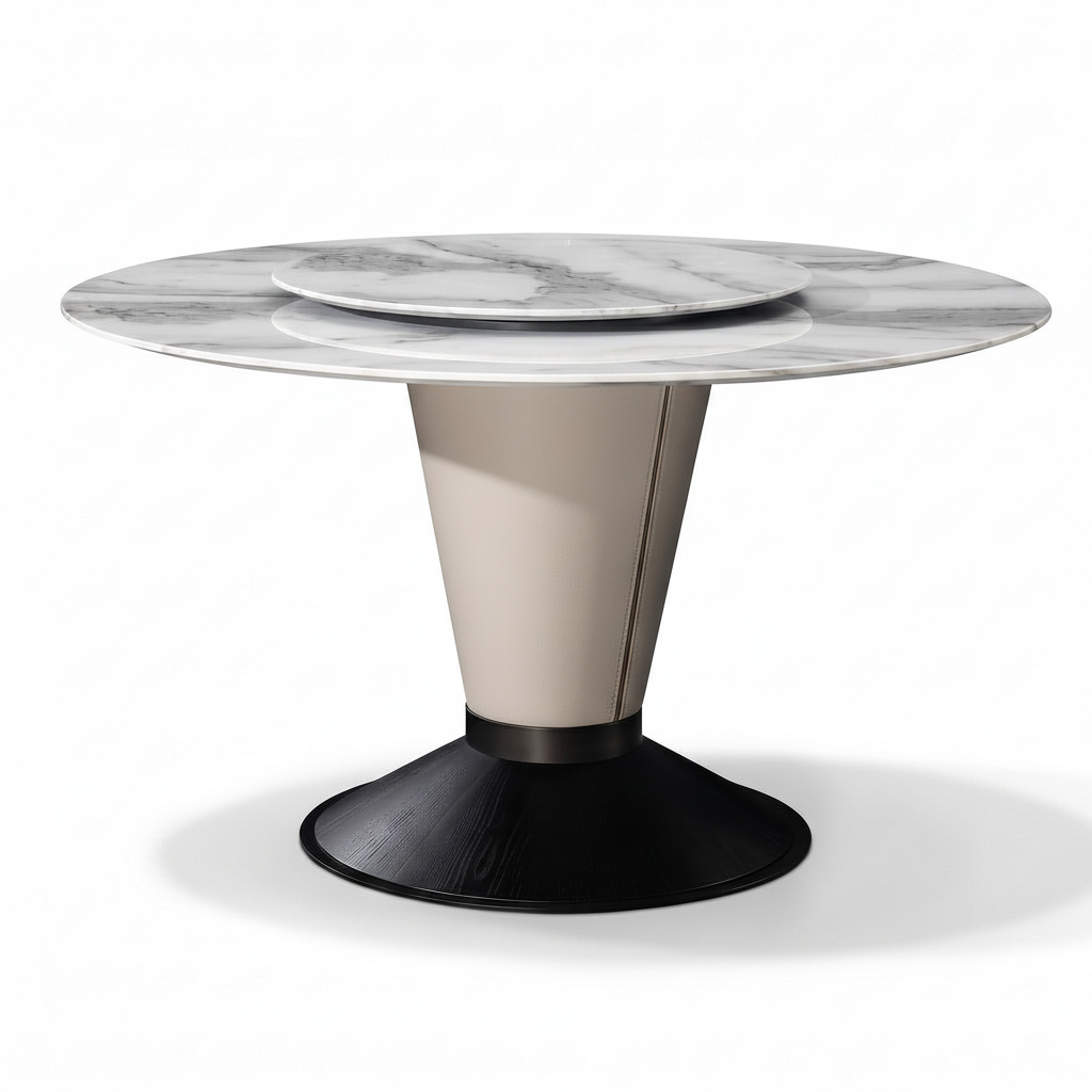 Jorvain Dining Table stronger elevated oblique view