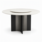 Jorvelle Stone Dining Table front view