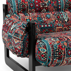 Jovelle Accent Chair opening right, back left side view