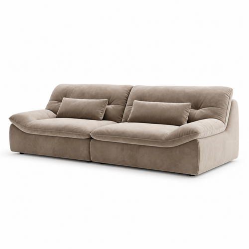 Kervaro Sofa — complete three-quarter view on a white background