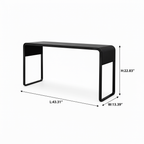 Larsen Noir End Table — dimensions
