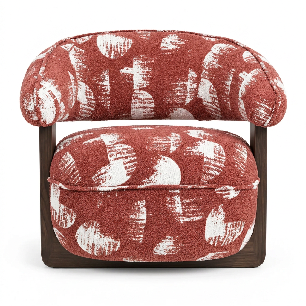 Lesta Accent Chair - Front View