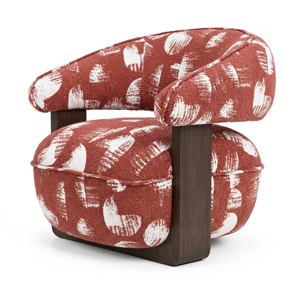Lesta Accent Chair - Right Side View