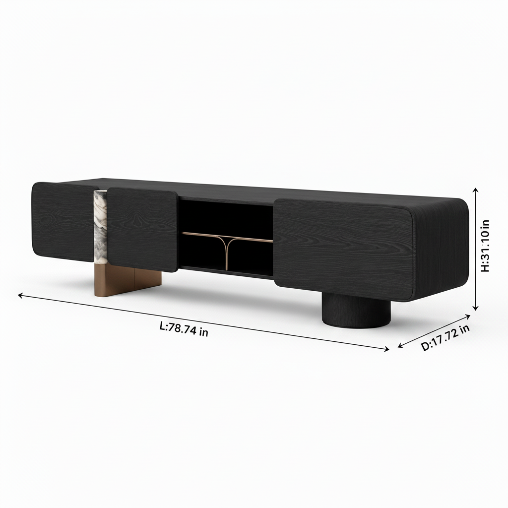 Lioren TV Stand — dimensions