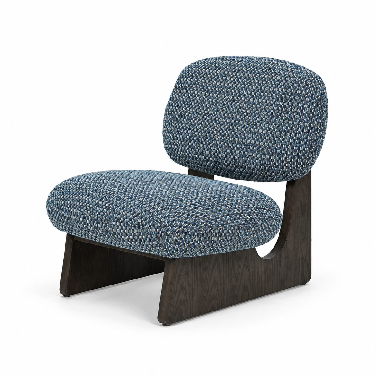 Malva Accent Chair — white background studio view