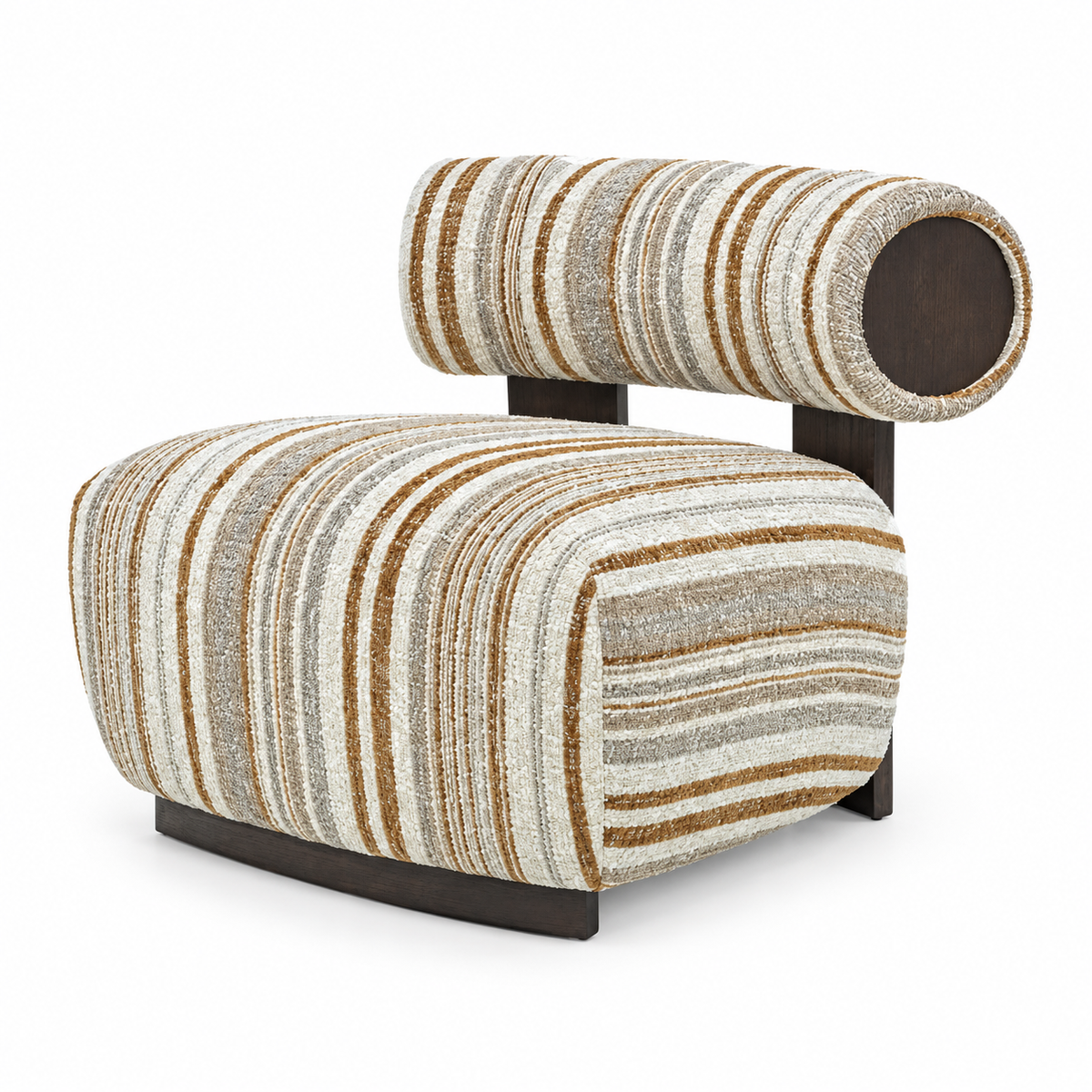Arva Accent Chair — white background studio view
