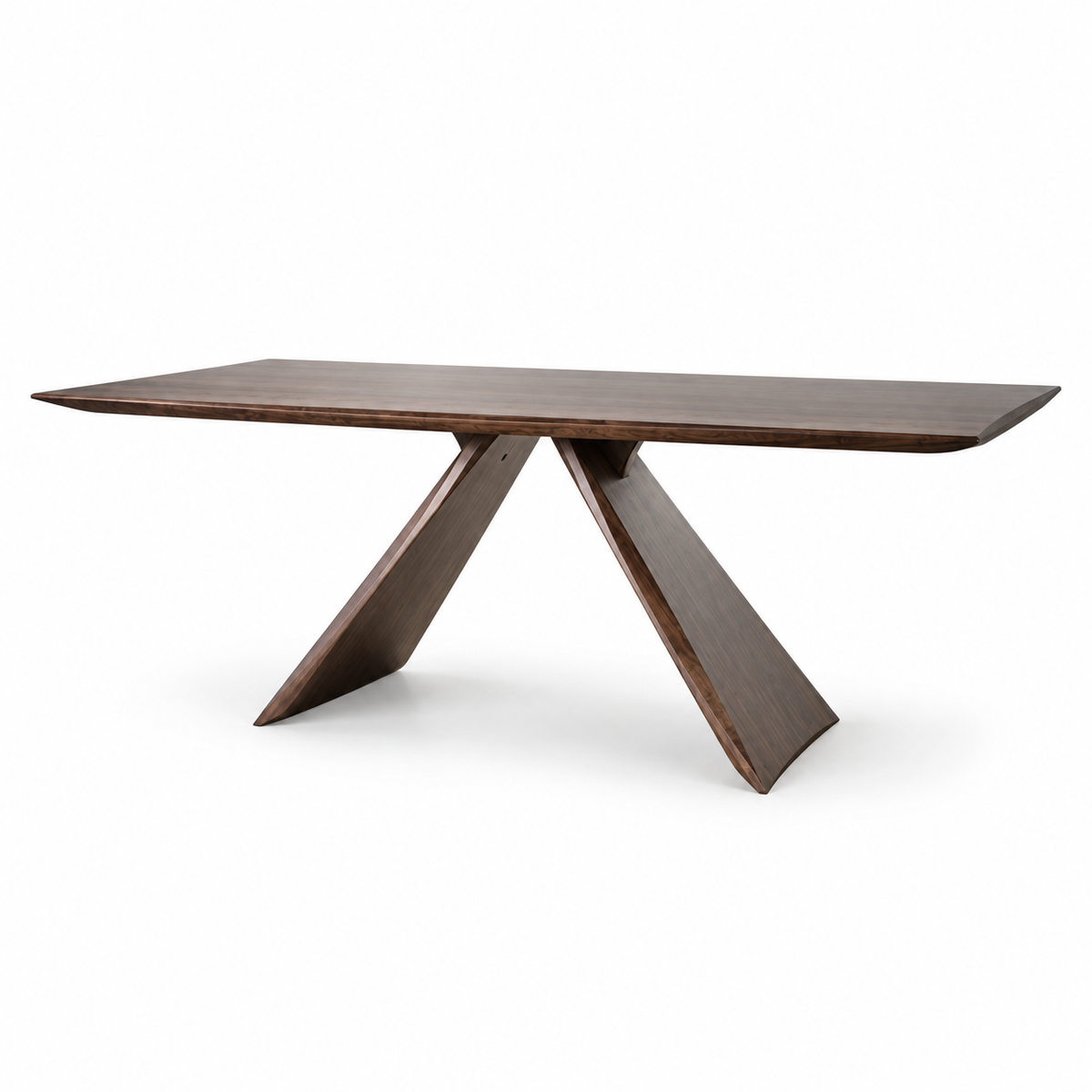 Dobrar Dining Table — clear white-background studio view