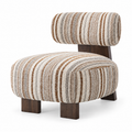 Miles Accent Chair — clear white-background studio view
