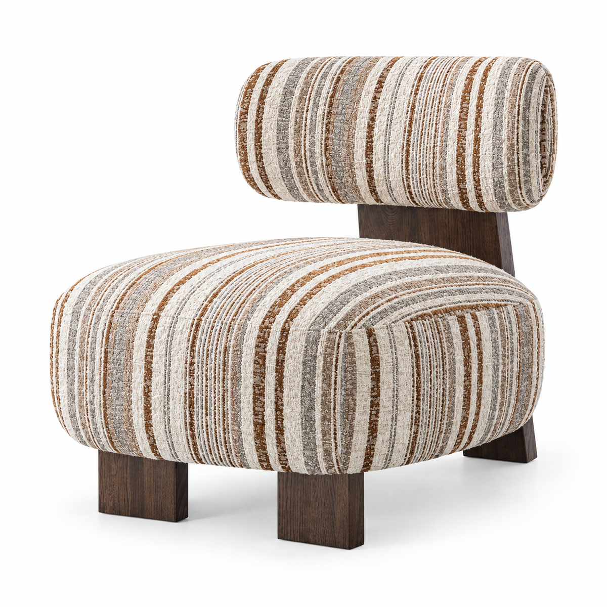 Miles Accent Chair — clear white-background studio view