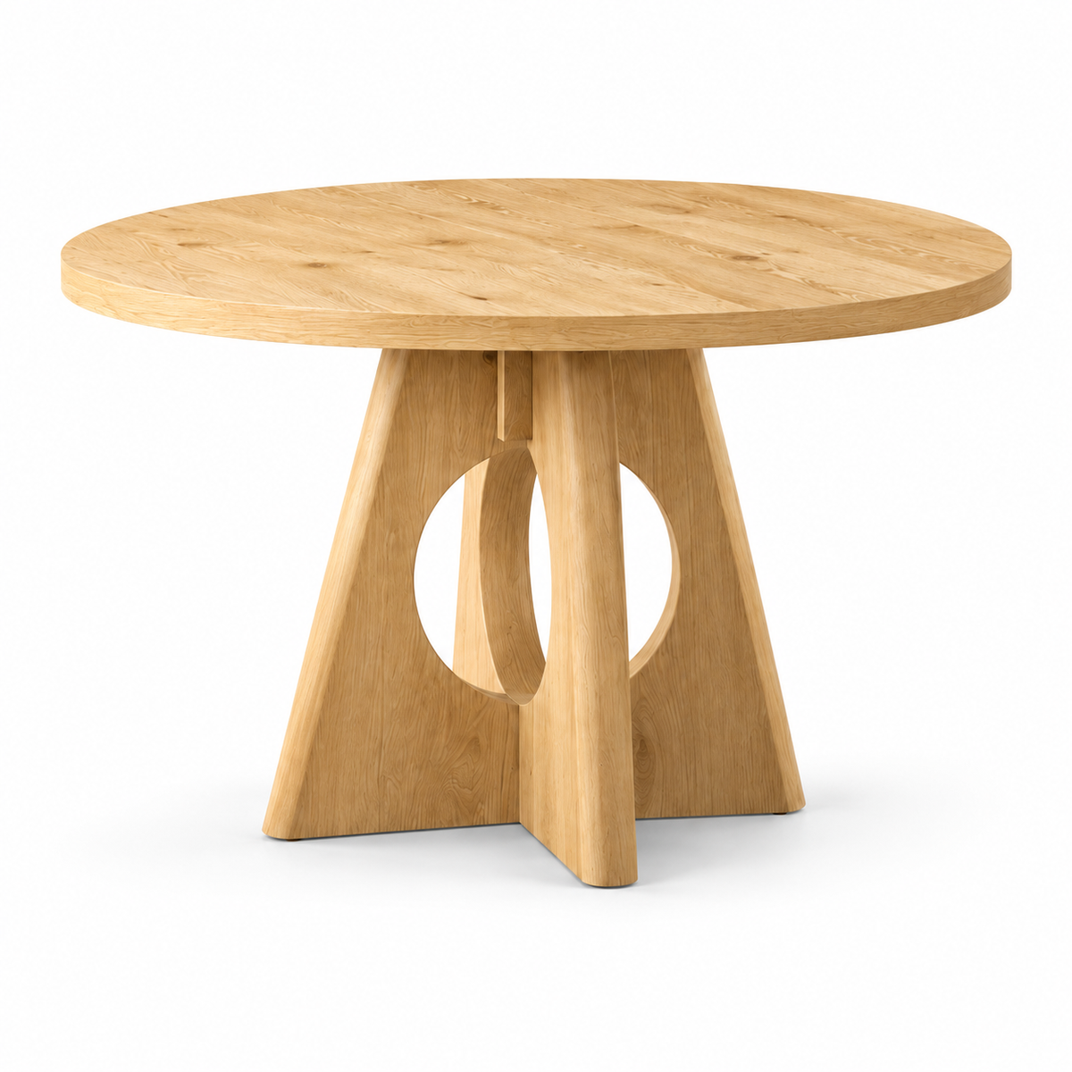 ozark table — white background product view