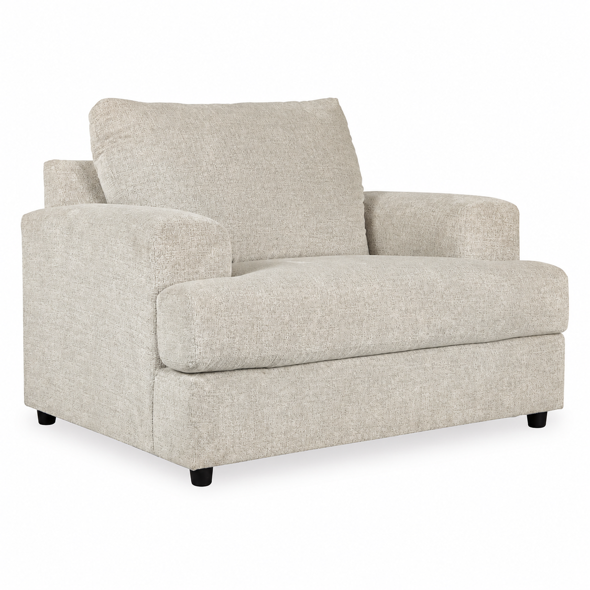 Soletren Stone Oversized Chair — complete white-background square view