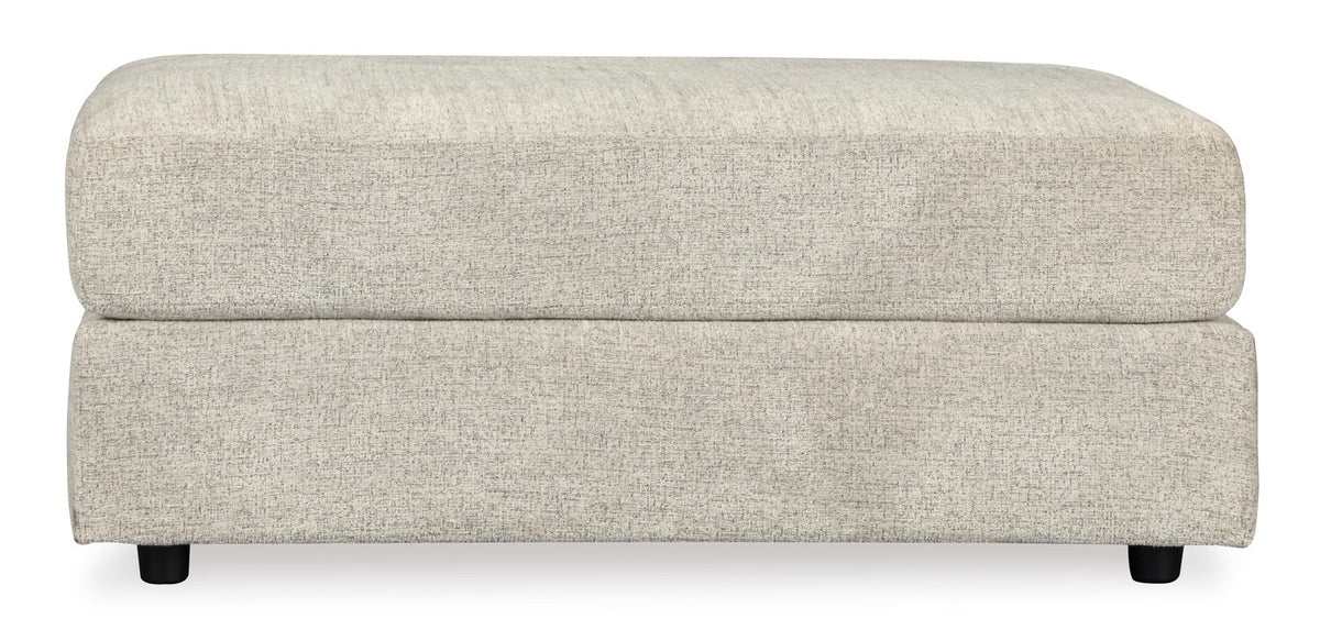 Soletren Stone Oversized Ottoman — view 2