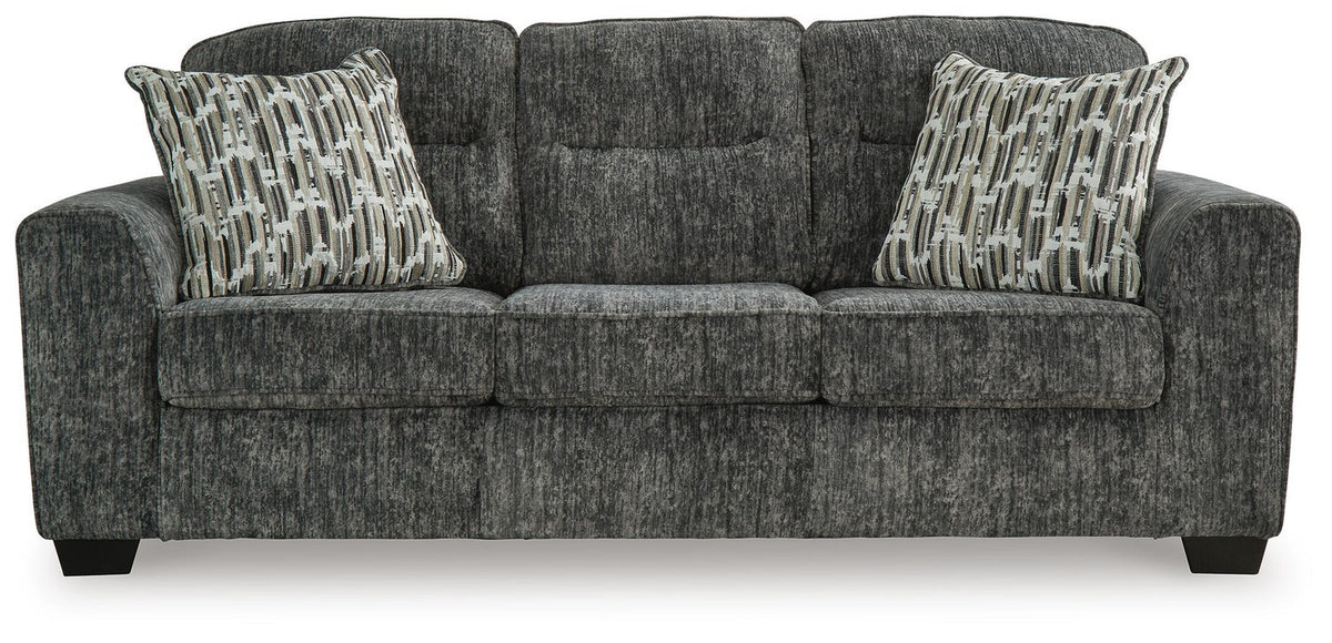 Lonoke Gunmetal Sofa — view 2