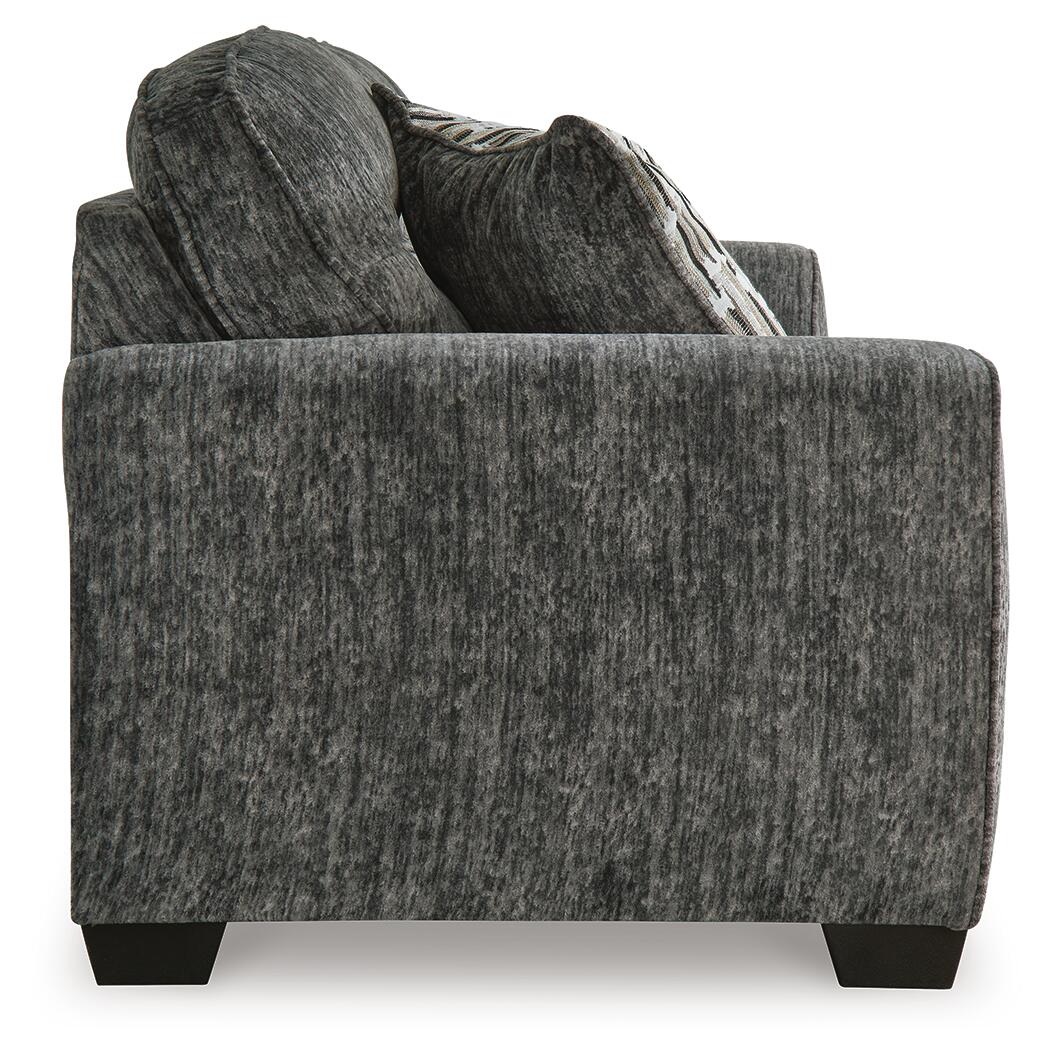 Lonoke Gunmetal Sofa — view 3