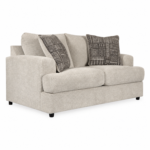 Soletren Stone Loveseat — complete white-background square view