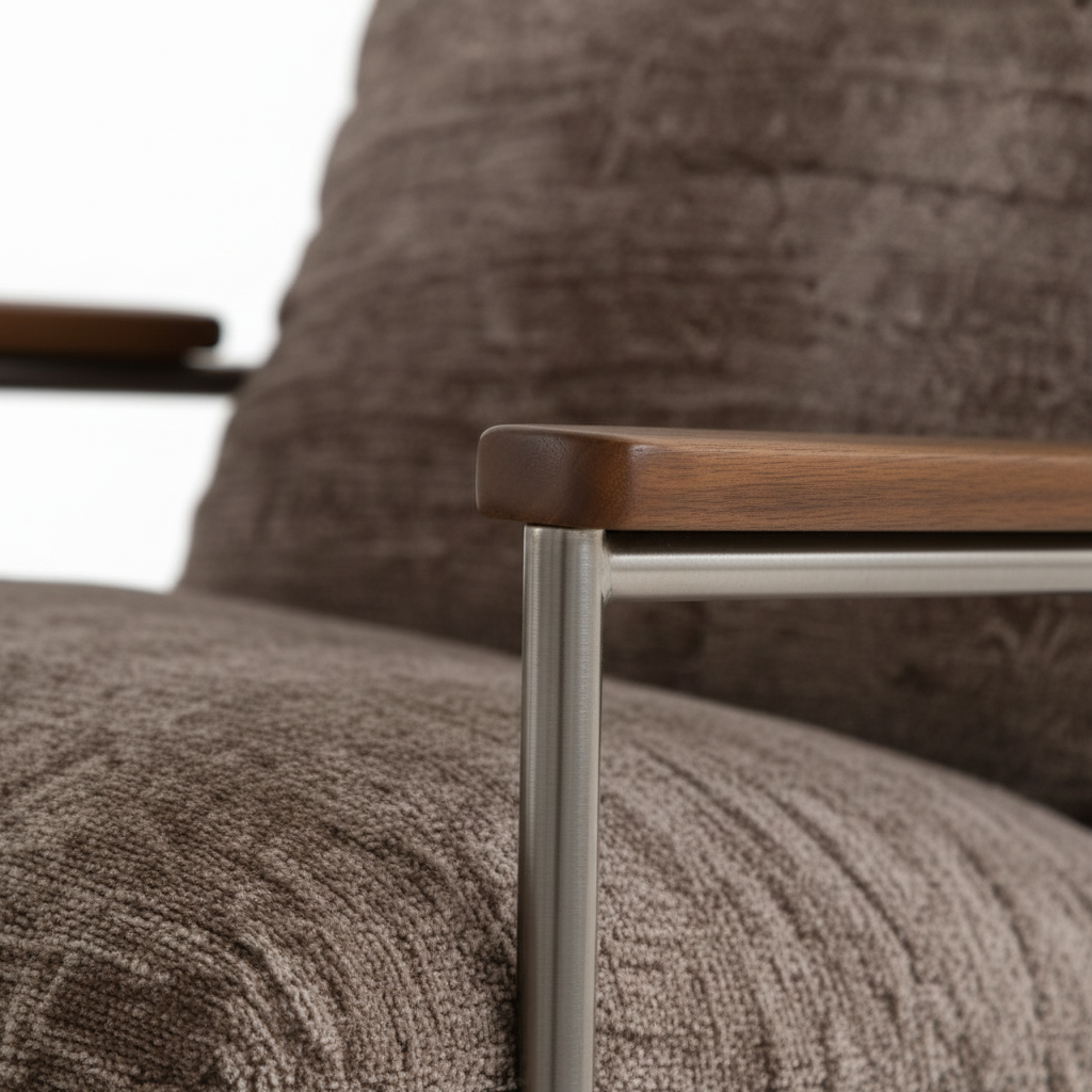 Mavielle Accent Chair - Armrest Detail