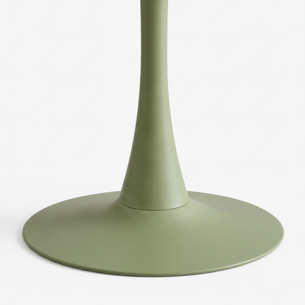 Meriselle Table lower pedestal and base detail