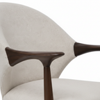 Mireille Dining Chair - Backrest & Armrest Detail
