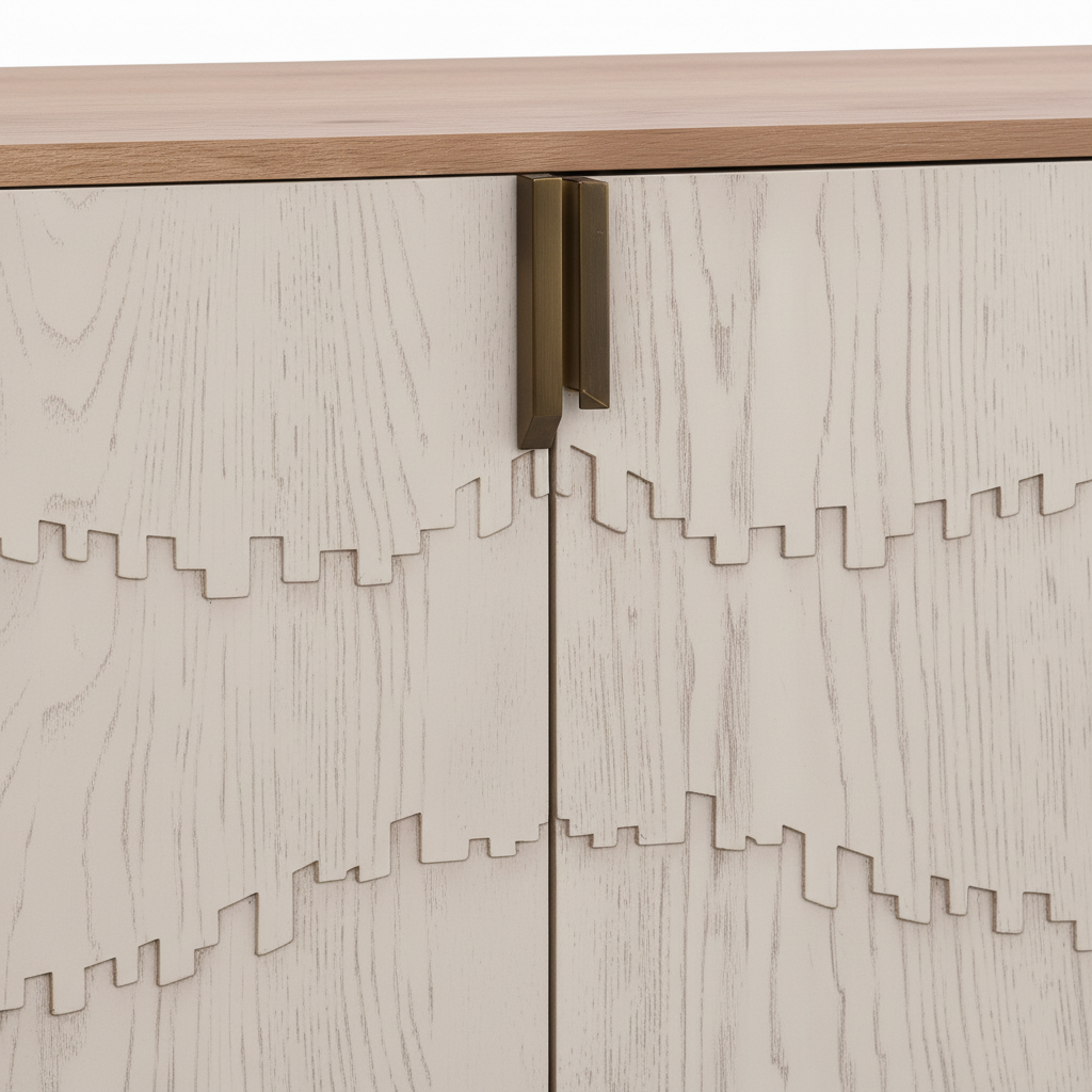 Missouri River Sideboard Detail Zigzag