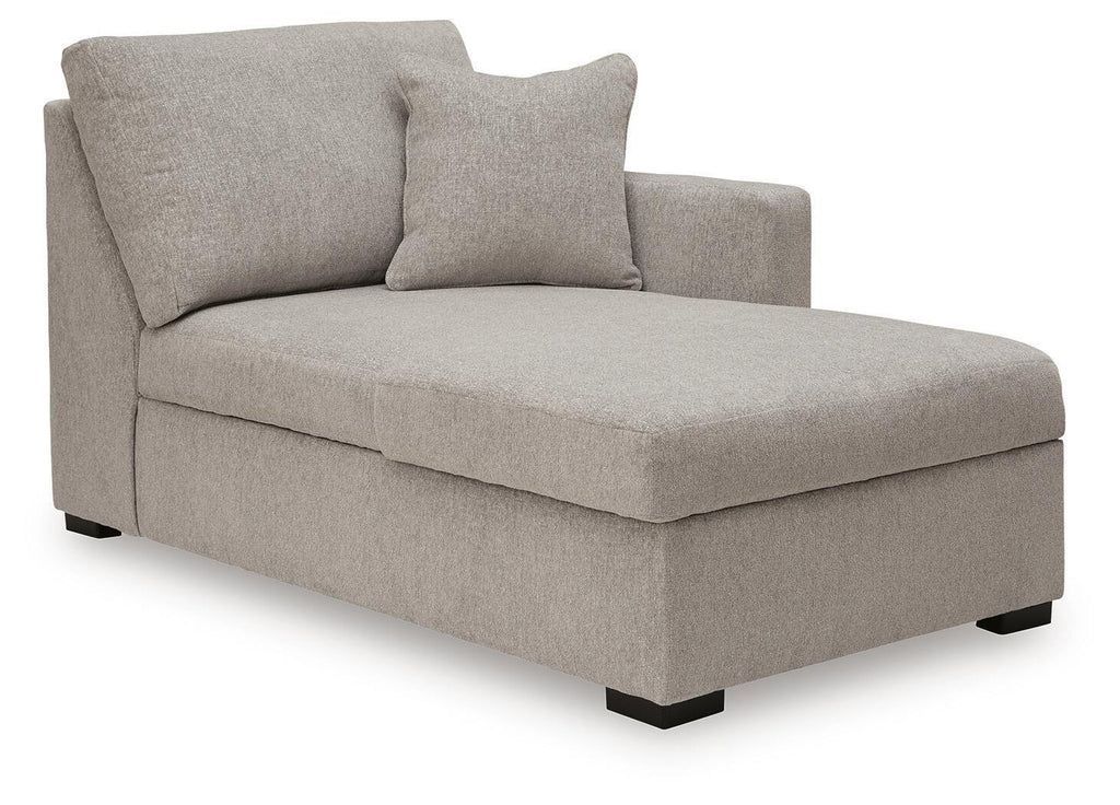ModMax Luxe Flint — Right-arm-facing corner chaise component detail