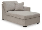 ModMax Luxe Flint — Right-arm-facing corner chaise component detail
