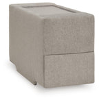 ModMax Luxe Flint — Storage console component detail