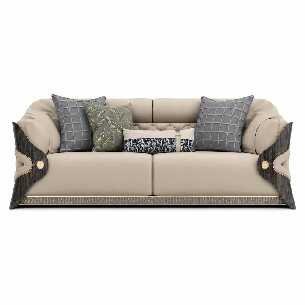 Navorre Loveseat — complete view on a white background