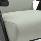 Norevin Accent Chair opening right, back left side view