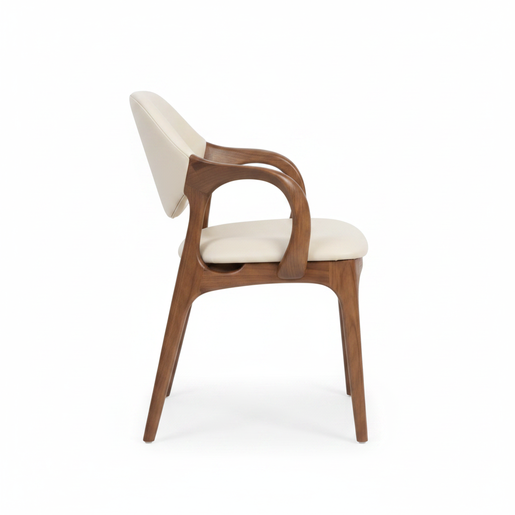 Oriane Dining Chair - Side View