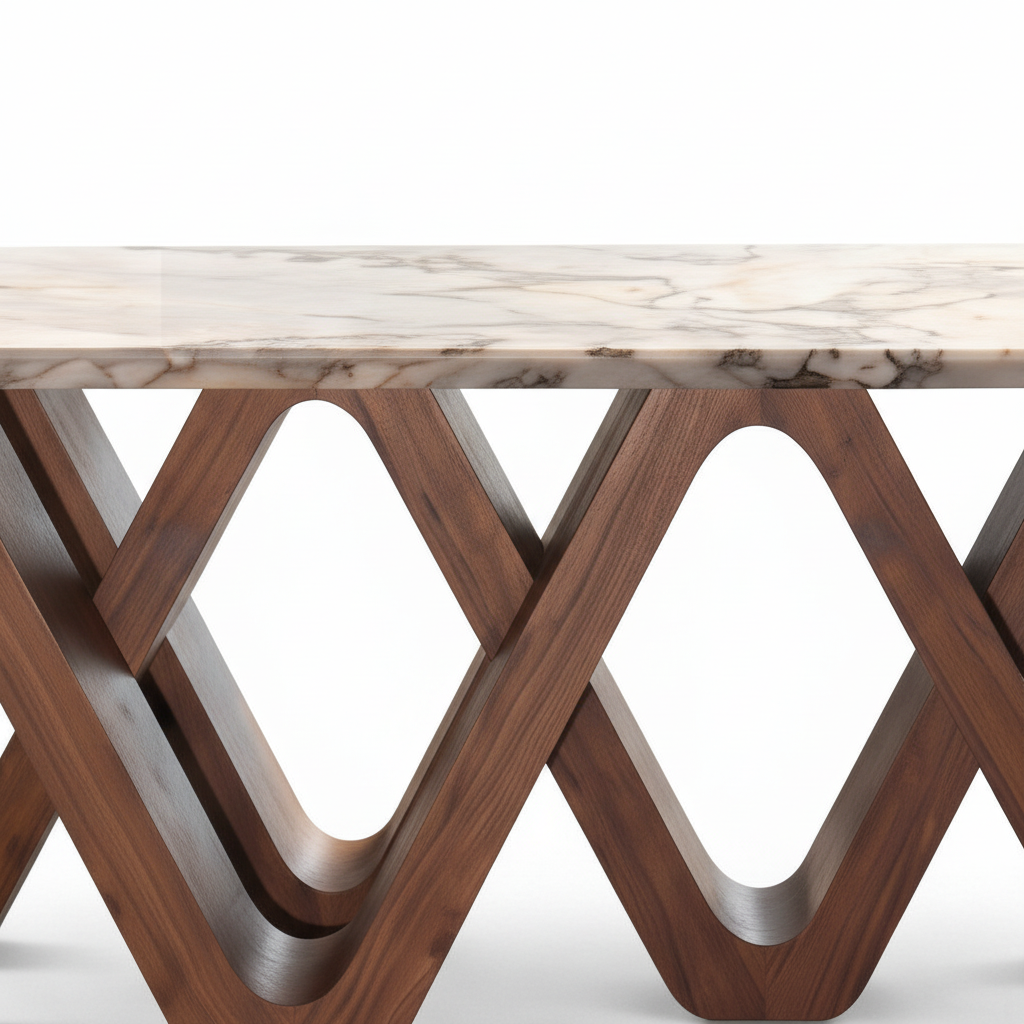Orsini Dining Table tabletop detail preview